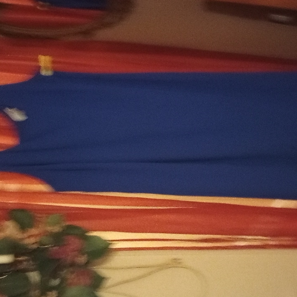20W Studio C sleeveless Royal Blue long Dress